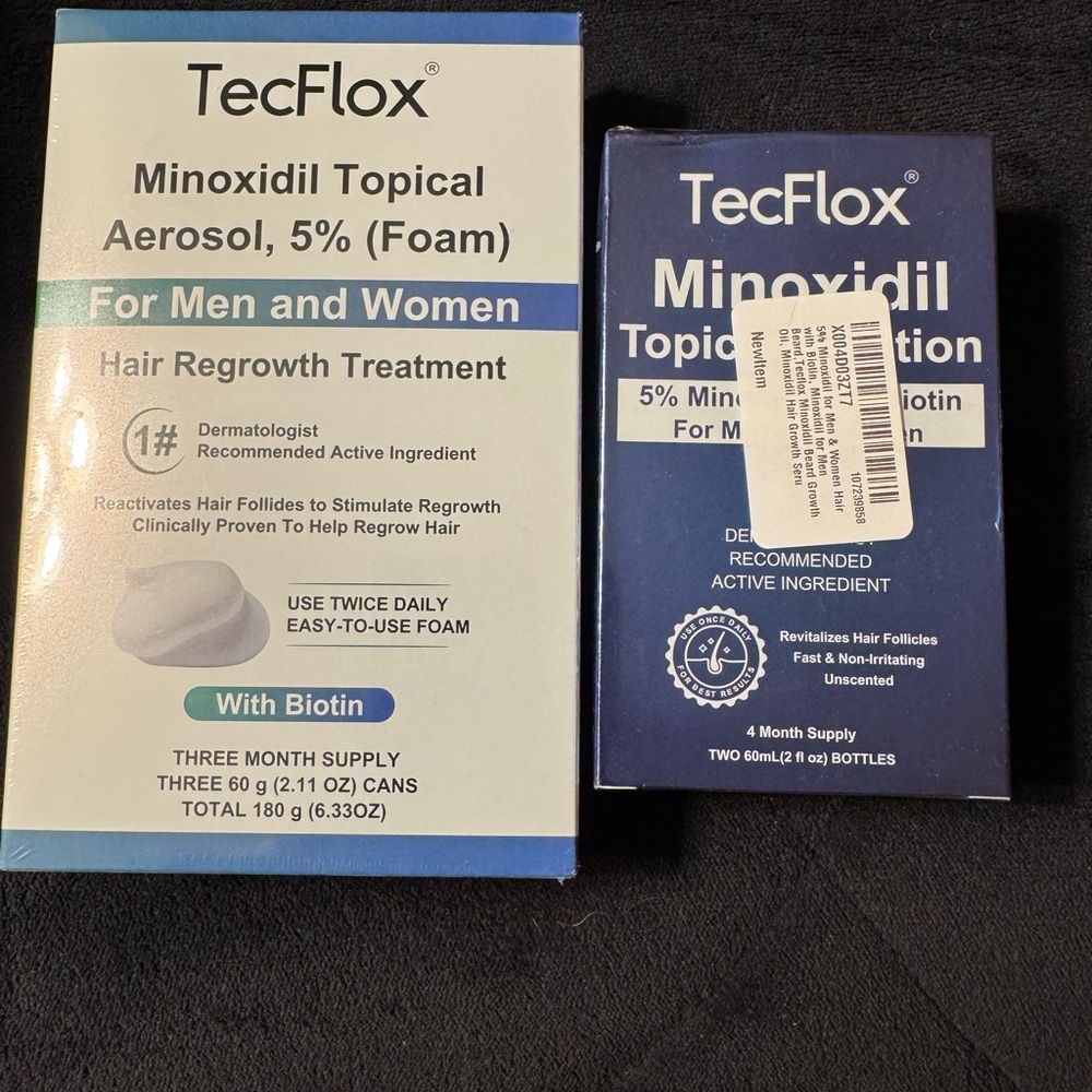 Minoxidil Topical Aerosol 5% Foam Hair Treatment